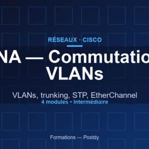 CCNA — Commutation, VLANs & Spanning Tree