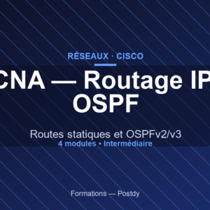 CCNA — Routage IP et OSPF