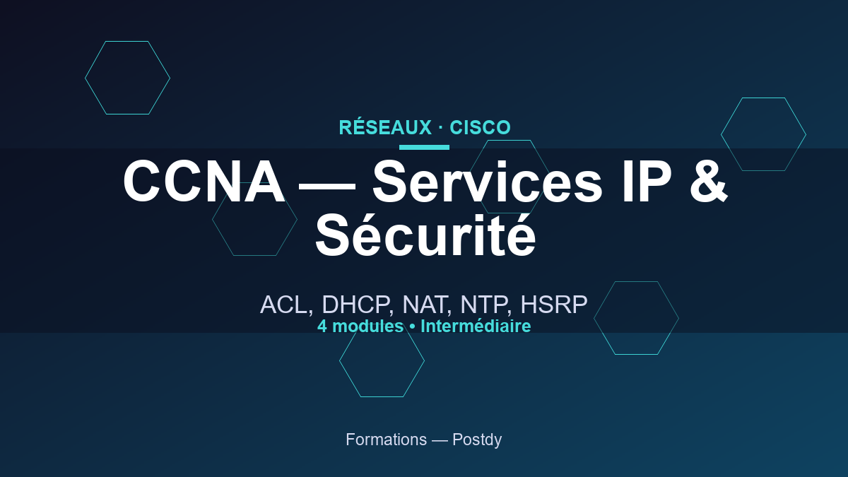 CCNA — Services IP et Sécurité
