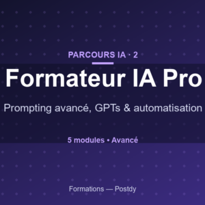 Formateur IA Pro