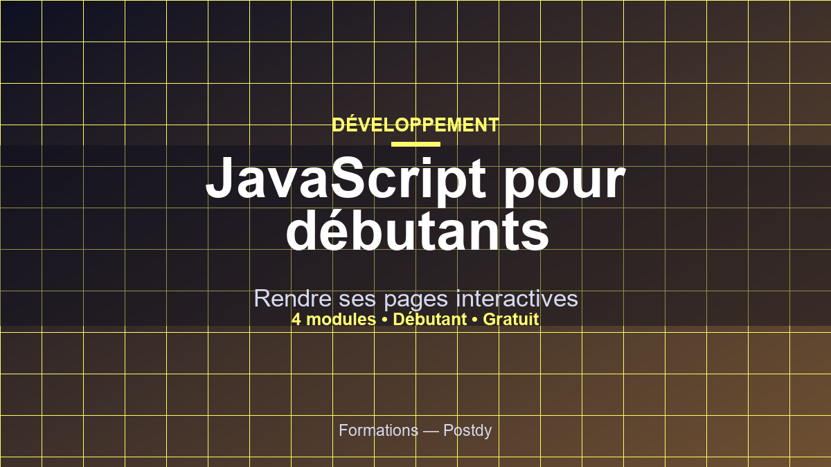 JavaScript pour débutants