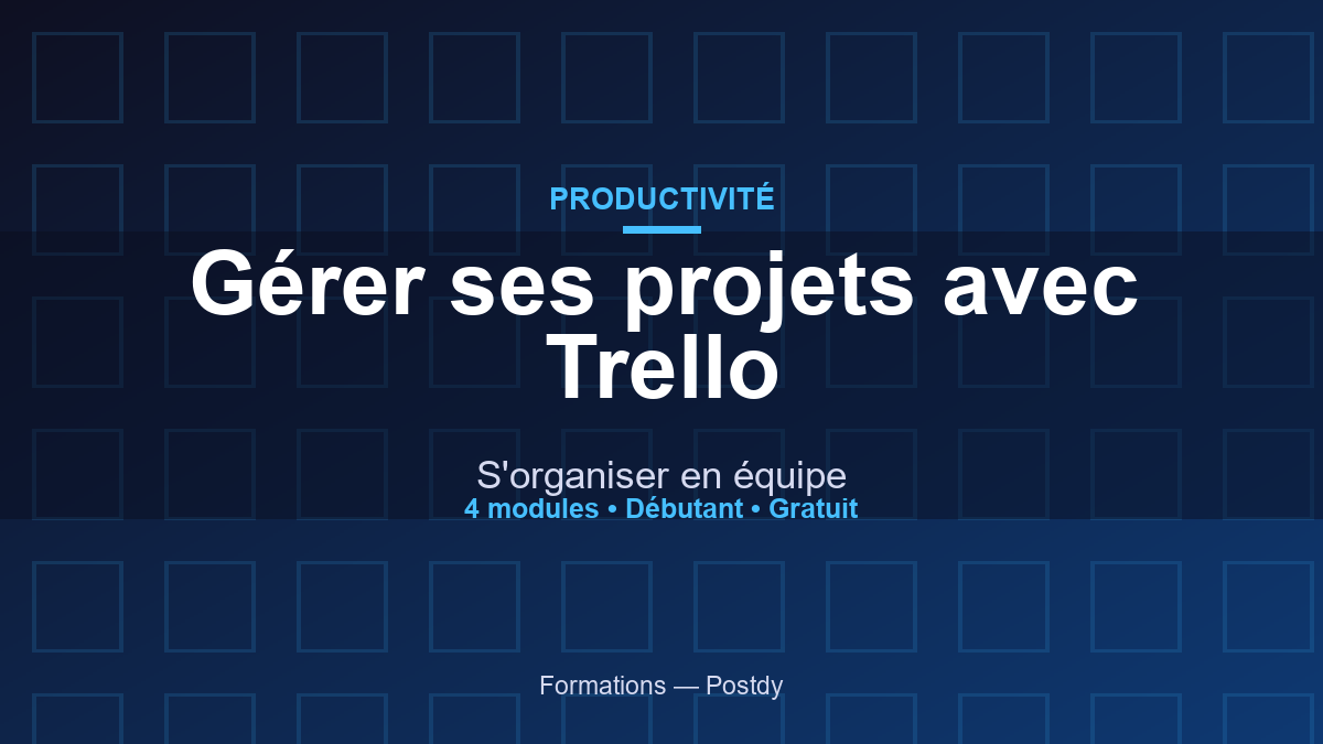 Gérer ses projets avec Trello