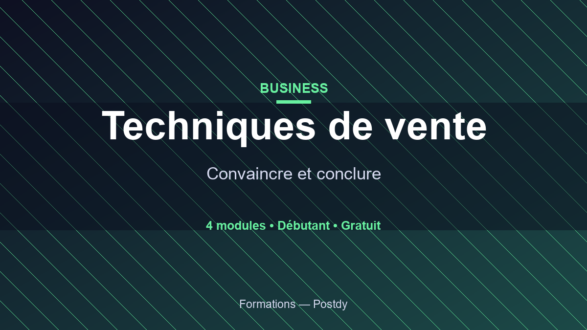 Techniques de vente