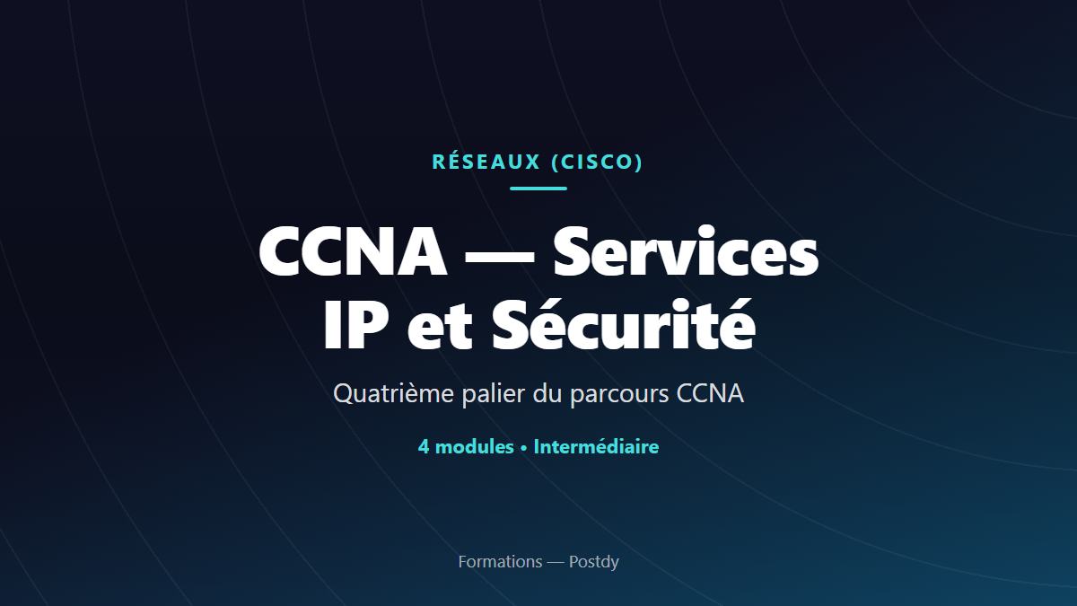 CCNA — Services IP et Sécurité